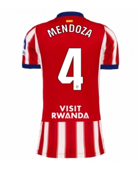 Billige Fotballdrakt Atletico Madrid Rodrigo Mendoza #4 Replika Hjemmedrakt Dame 2026-27 Kortermet Billige Fotballdrakt Atletico Madrid Rodrigo Mendoza #4 Replika Hjemmedrakt Dame 2026-27 Kortermet